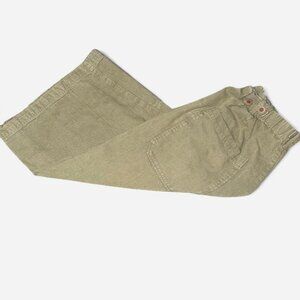 Free People Size 8 Women's Hard Rain Cropped Gaucho Pants